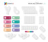 CONNETIX - 106 Piece Pastel Ball Run Pack